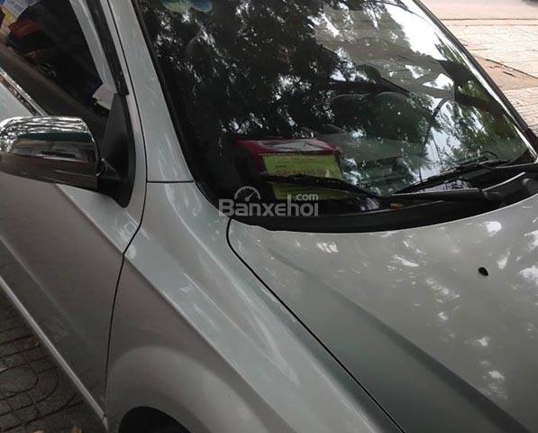 Bán xe Chevrolet Aveo năm 2012, màu bạc  