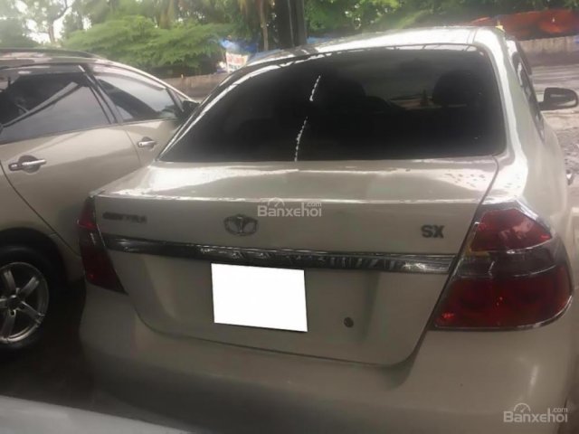 Bán Daewoo Gentra SX 1.5 MT đời 2009, màu trắng, giá tốt