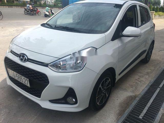 Bán Hyundai Grand i10 1.2L sản xuất 2018, màu trắng còn mới, 427 triệu