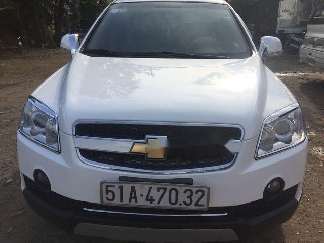 Bán Chevrolet Captiva LTZ đời 2009, màu trắng, giá tốt