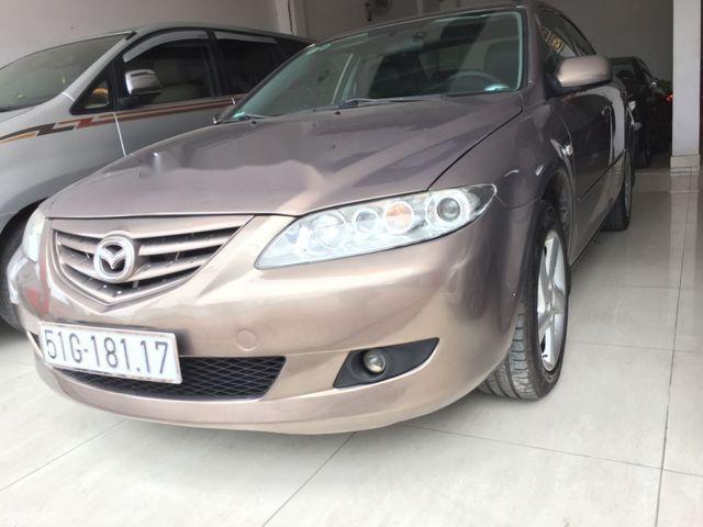 Bán Mazda 6 AT đời 2005, màu nâu, giá 300tr