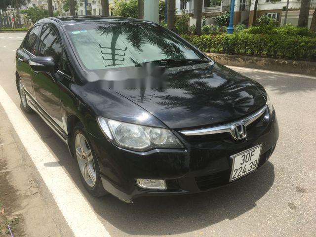 Bán ô tô Honda Civic năm 2008, màu đen, 358tr