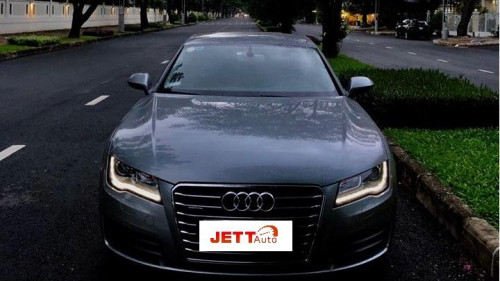 Bán Audi A7 3.0 AT sản xuất năm 2012, màu xám, xe nhập