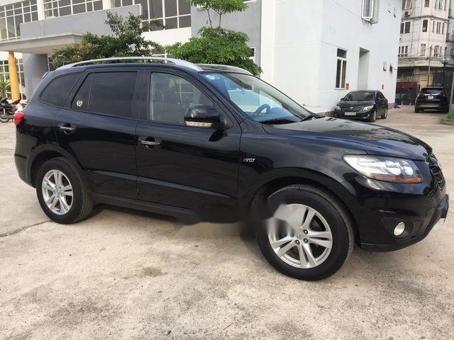 Cần bán lại xe Hyundai Santa Fe VGT đời 2009, màu đen, xe nhập, 630 triệu