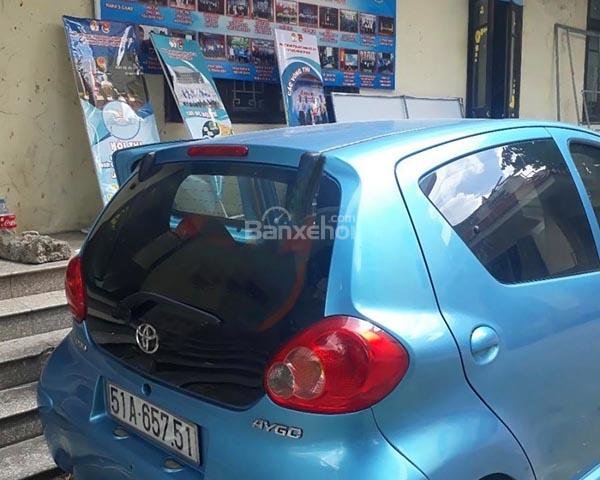 Bán ô tô Toyota Aygo 1.0 MT năm 2006, màu xanh lam, nhập khẩu nguyên chiếc