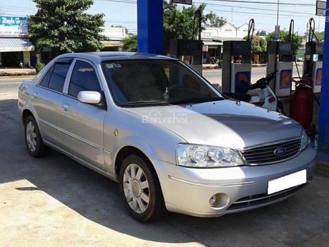 Cần bán xe Ford Laser GHIA 1.8 MT đời 2005, màu bạc, giá tốt