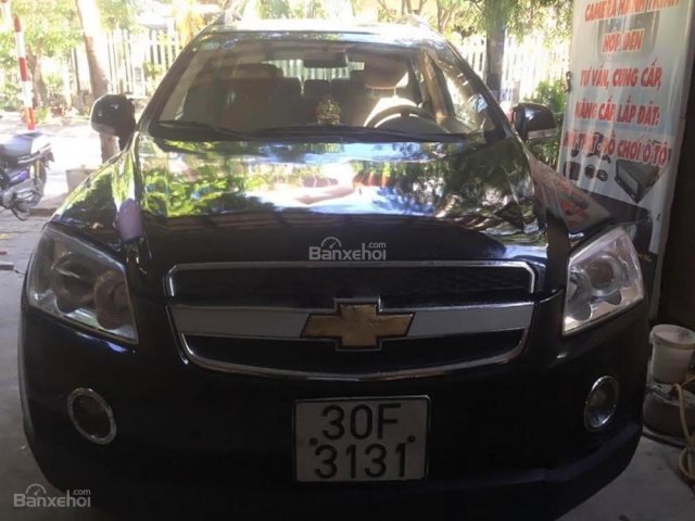 Cần bán lại xe Chevrolet Captiva năm sản xuất 2007, màu đen