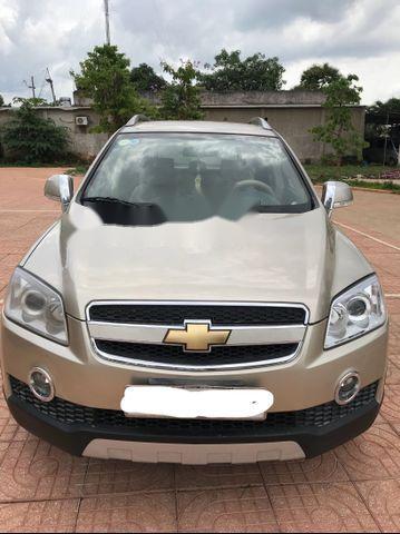 Cần bán Chevrolet Captiva sản xuất 2009, màu ghi vàng