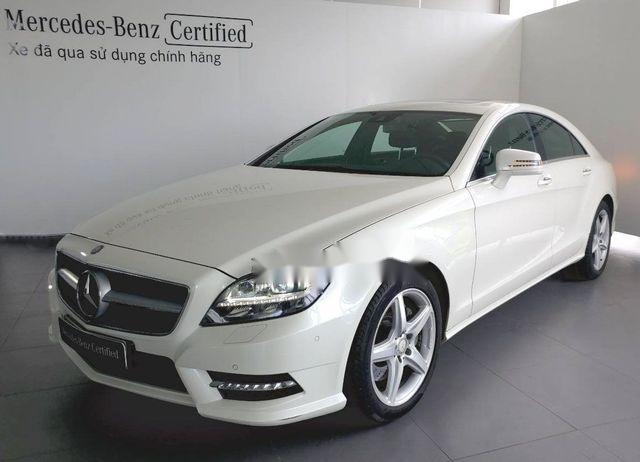 Bán Mercedes CLS350 2014, màu trắng, xe nhập