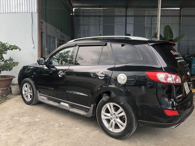 Bán Hyundai Santa Fe SLX đời 2010, màu đen  