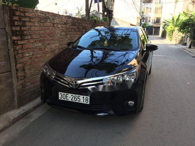 Bán Toyota Corolla altis đời 2016, màu đen