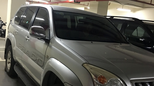 Bán Toyota Land Cruiser Prado 2.7 AT 2008, màu bạc