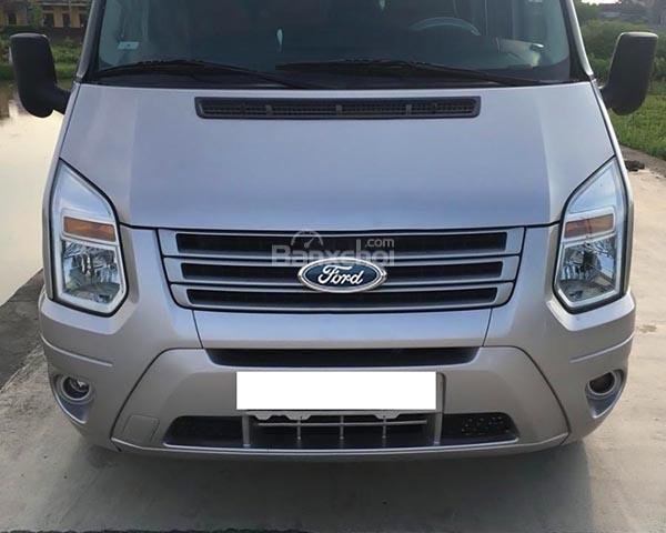 Bán Ford Transit Standard MID đời 2014, màu bạc  