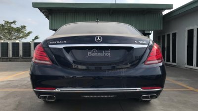 Bán xe Mercedes S400 Maybach đời 2018, màu xanh lam, nhập khẩu nguyên chiếc