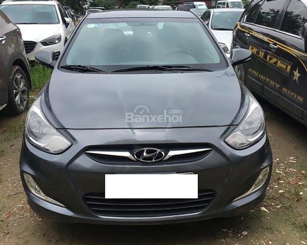 Cần bán Hyundai Accent đời 2011, màu xám, nhập khẩu chính chủ, giá chỉ 360 triệu