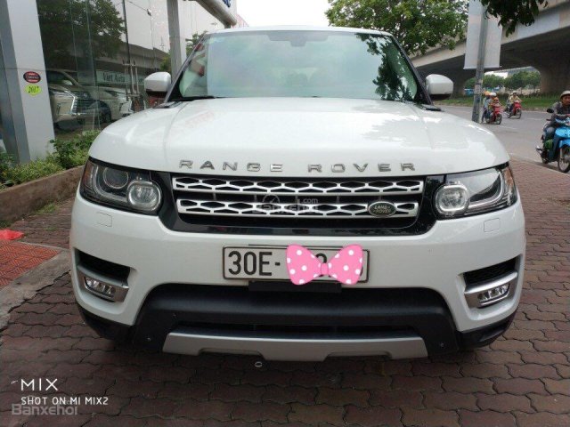 Bán Range Rover HSE sport trắng sản xuất 2014, chạy 2 vạn, xe siêu đẹp