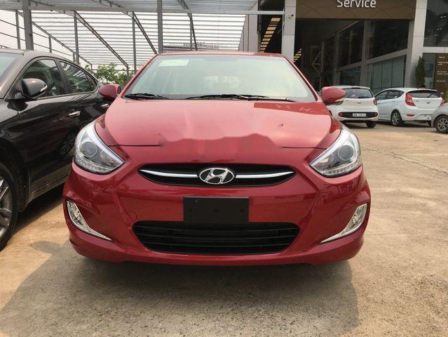 Bán Hyundai Accent AT sản xuất năm 2011, màu đỏ