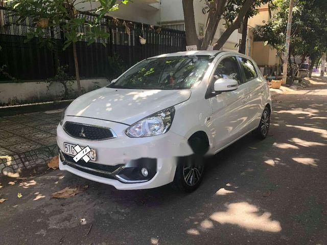 Bán Mitsubishi Mirage 2017, màu trắng, giá chỉ 420 triệu