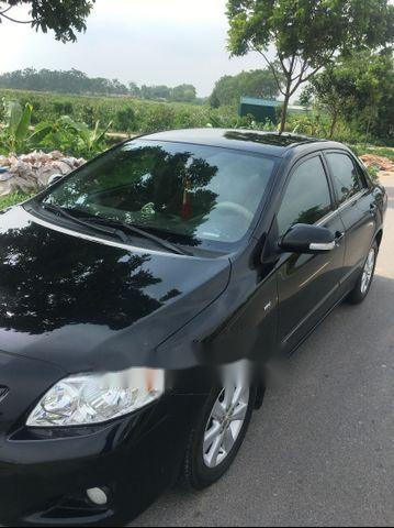 Bán xe Toyota Corolla altis đời 2009, màu đen giá cạnh tranh