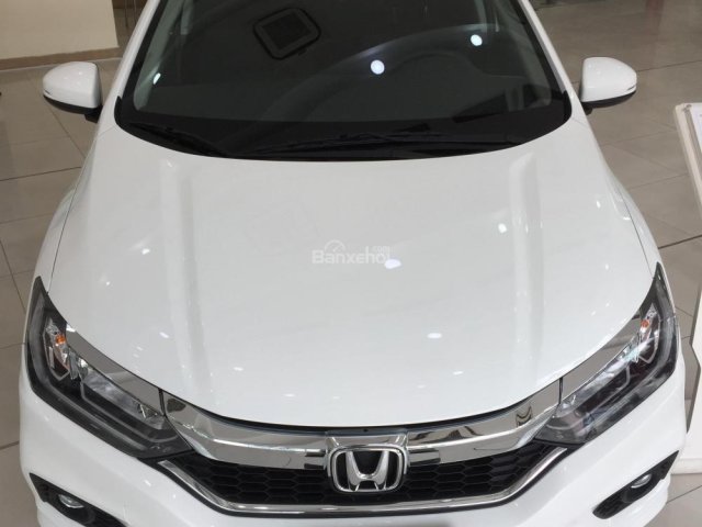 Cần bán Honda City năm sản xuất 2018, màu trắng, giá 599tr