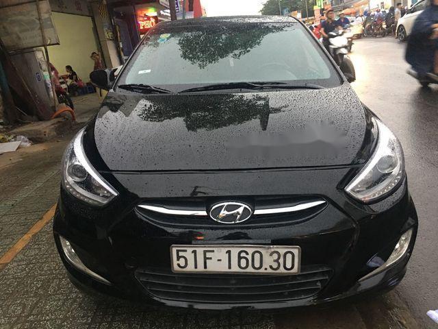 Bán ô tô Hyundai Accent 1.4 AT năm 2015, màu đen, nhập khẩu nguyên chiếc