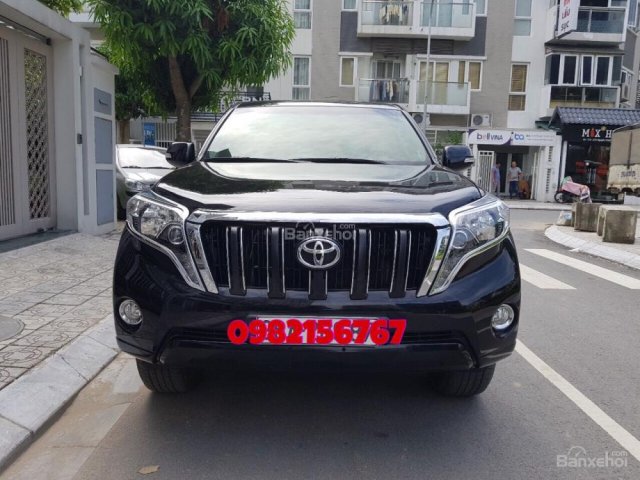 Cần bán xe Toyota Land Cruiser Prado sản xuất 2016 màu đen, 2 tỷ 180 triệu, nhập khẩu nguyên chiếc