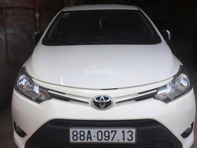 Bán ô tô Toyota Vios 2015, màu trắng