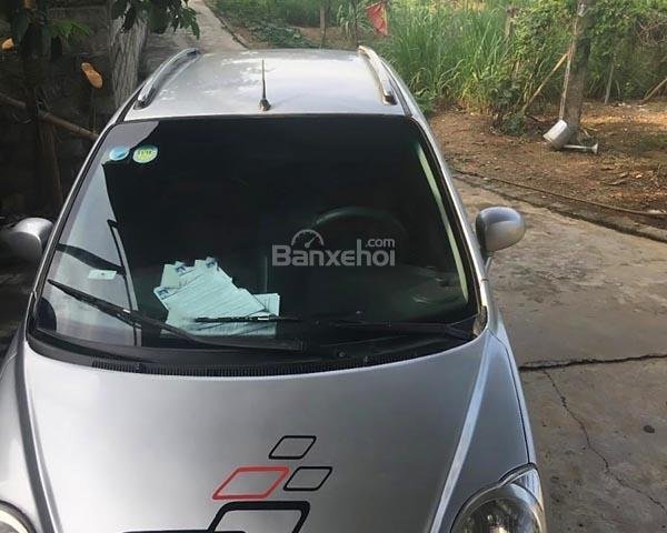 Bán Chevrolet Spark đời 2009, màu bạc  