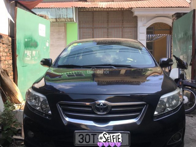 Bán xe Toyota Altis 1.8G MT số sàn, sản xuất năm 2009, màu đen, giá chỉ 425 triệu