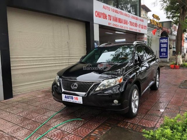 Bán xe Lexus RX 350 năm 2010, màu đen, xe nhập