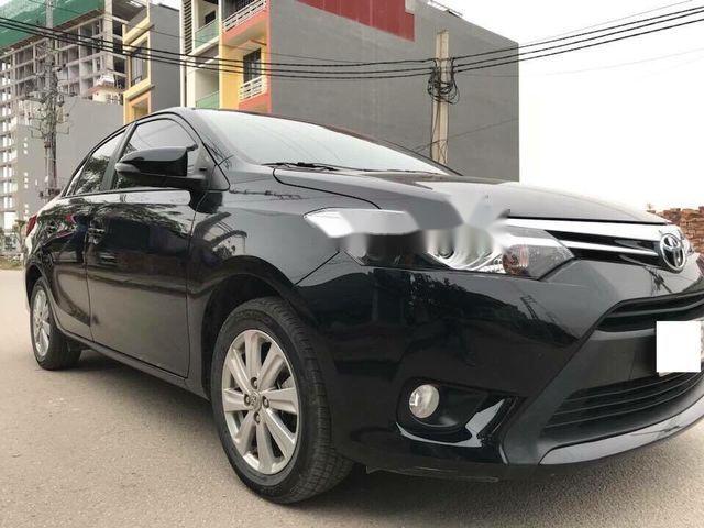 Bán xe Toyota Vios G năm sản xuất 2015, màu đen xe gia đình, 508 triệu