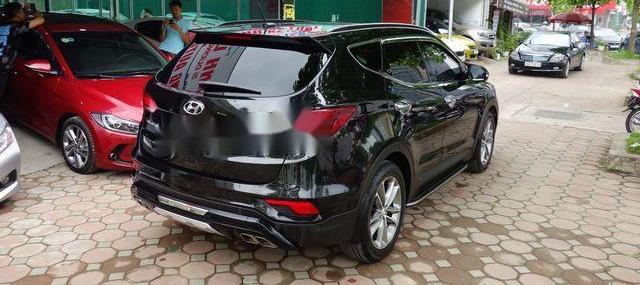 Bán xe Hyundai Santa Fe sản xuất năm 2017, màu đen