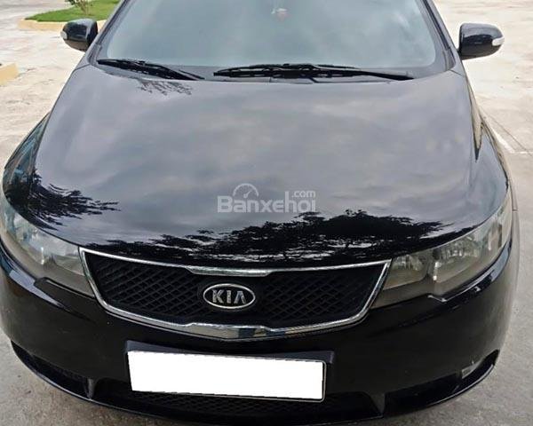 Cần bán xe Kia Forte SLi 1.6 AT 2009, màu đen, nhập khẩu nguyên chiếc chính chủ