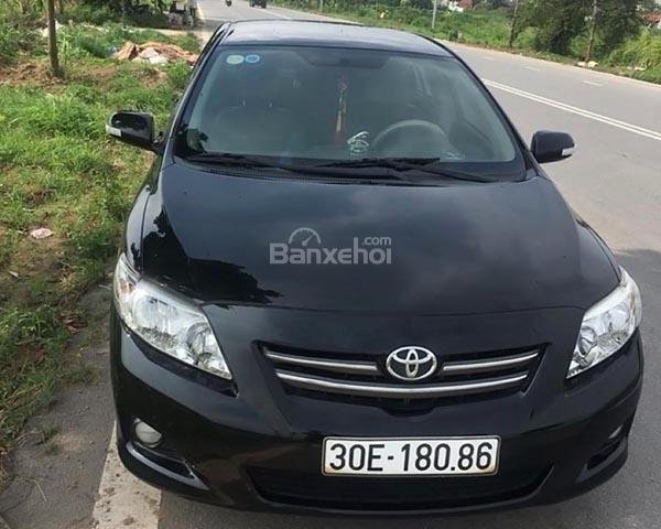 Bán ô tô Toyota Corolla altis 1.8G AT sản xuất 2009, màu đen