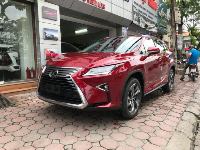 Bán Lexus RX350L năm 2018, màu đỏ, nhập khẩu nguyên chiếc tại Mỹ bản 07 chỗ mới nhất Việt Nam giá tốt