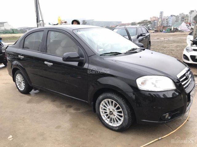 Cần bán xe Daewoo Gentra Sx đời 2011, màu đen