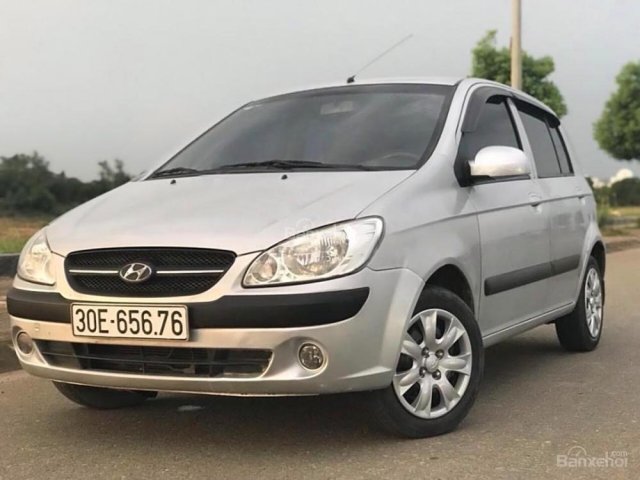 Bán Hyundai Getz 1.1 MT đời 2009, màu bạc, nhập khẩu chính chủ