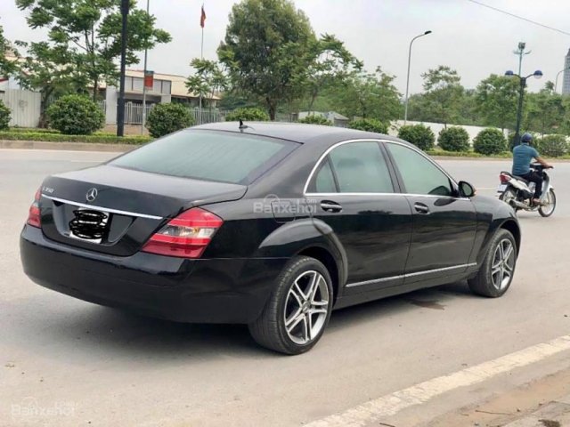 Bán Mercedes S350 năm sản xuất 2007, màu đen, xe nhập