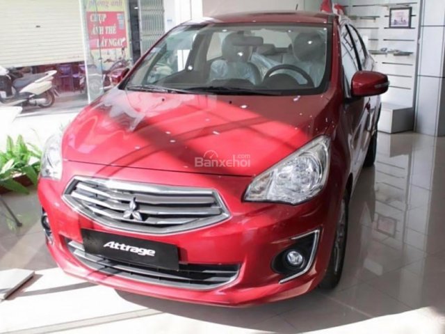 Bán Mitsubishi Mirage 1.2CVT đời 2018, màu đỏ, nhập khẩu nguyên chiếc