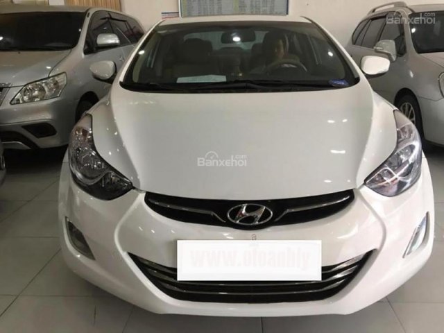 Bán Hyundai Elantra GLS 1.8 AT 2011, màu trắng, xe nhập