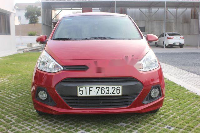 Cần bán gấp Hyundai Grand i10 1.0 MT đời 2016, màu đỏ xe gia đình, giá tốt