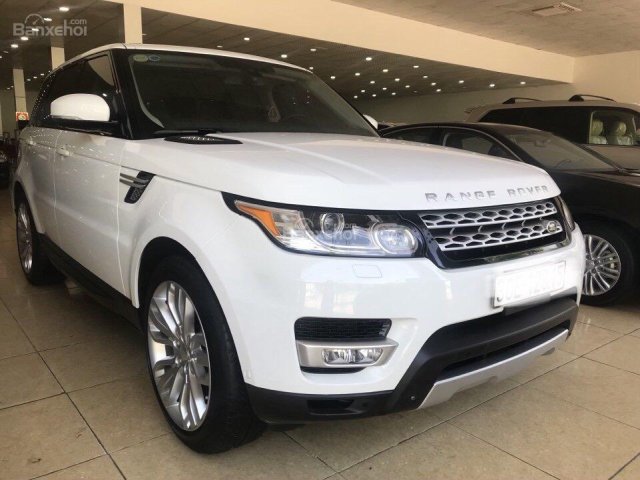 Bán LandRover Range Rover Sport HSE đời 2015, màu trắng, nhập khẩu