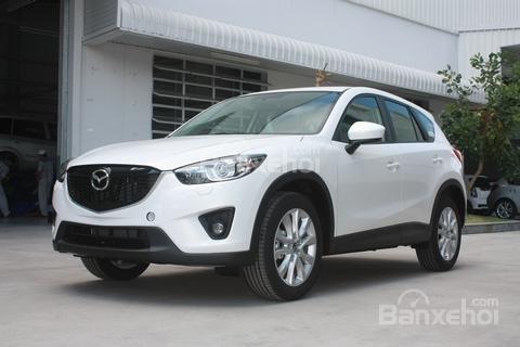 Bán Mazda CX 5 2.5 2018, màu trắng, 899tr