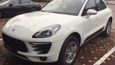 Bán ô tô Porsche Macan đời 2015, màu trắng xe nhập