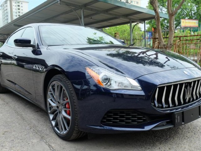 Bán Maserati Quatroporte sản xuất năm 2017, màu xanh lam, nhập khẩu nguyên chiếc