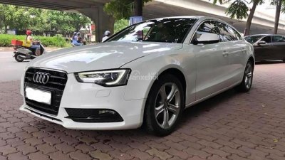 Cần bán gấp Audi A5 2.0 Sportback năm 2014, màu trắng, nhập khẩu nguyên chiếc như mới