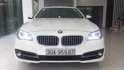 Bán BMW 5 Series 520i 2014, màu trắng, nhập khẩu