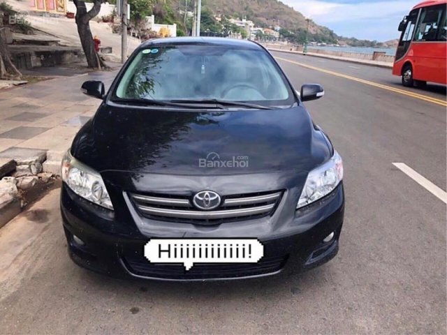 Cần bán Toyota Corolla altis 1.8G AT đời 2009, màu đen chính chủ 