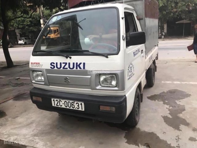 Cần bán gấp Suzuki Super Carry Truck 2012, màu trắng, xe đẹp0