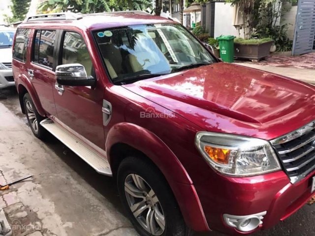 Bán xe Ford Everest 2.5L 4x2 AT 2010, màu đỏ  